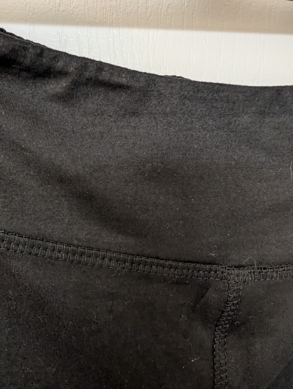 Moral Society Black High-rise Active Shorts - Picture 4 of 9